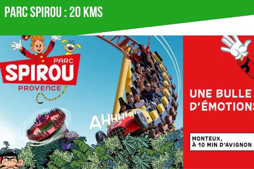 Les Brunes - Wi-Fi - Centre Ville - Proche Theatres 亞維農 外观 照片