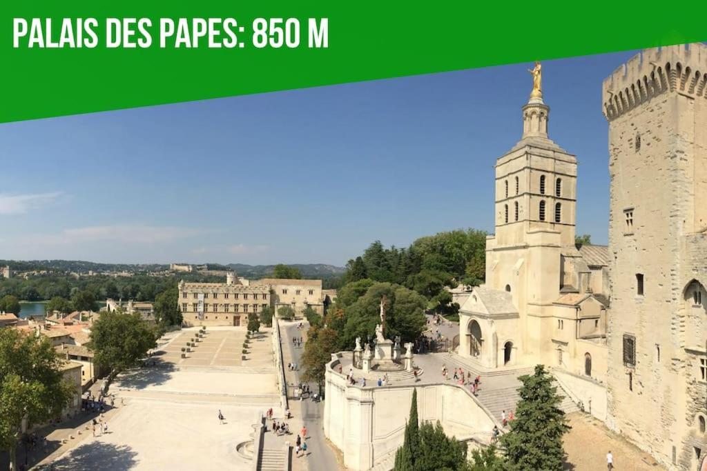Les Brunes - Wi-Fi - Centre Ville - Proche Theatres 亞維農 外观 照片